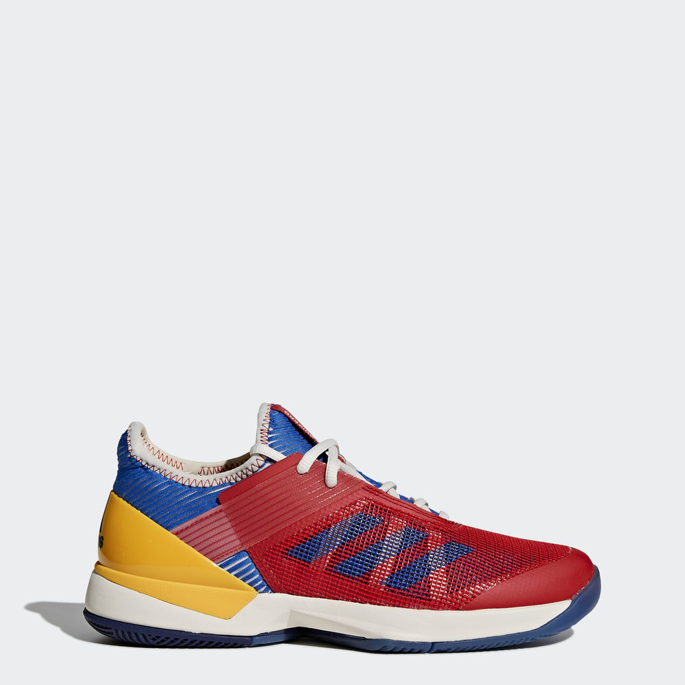 Adidas Adizero Ubersonic 3.0 Pharrell Williams - παπούτσια τένις γυναικεια - Πολύχρωμο/Ασπρα/Μπλε/Χρ